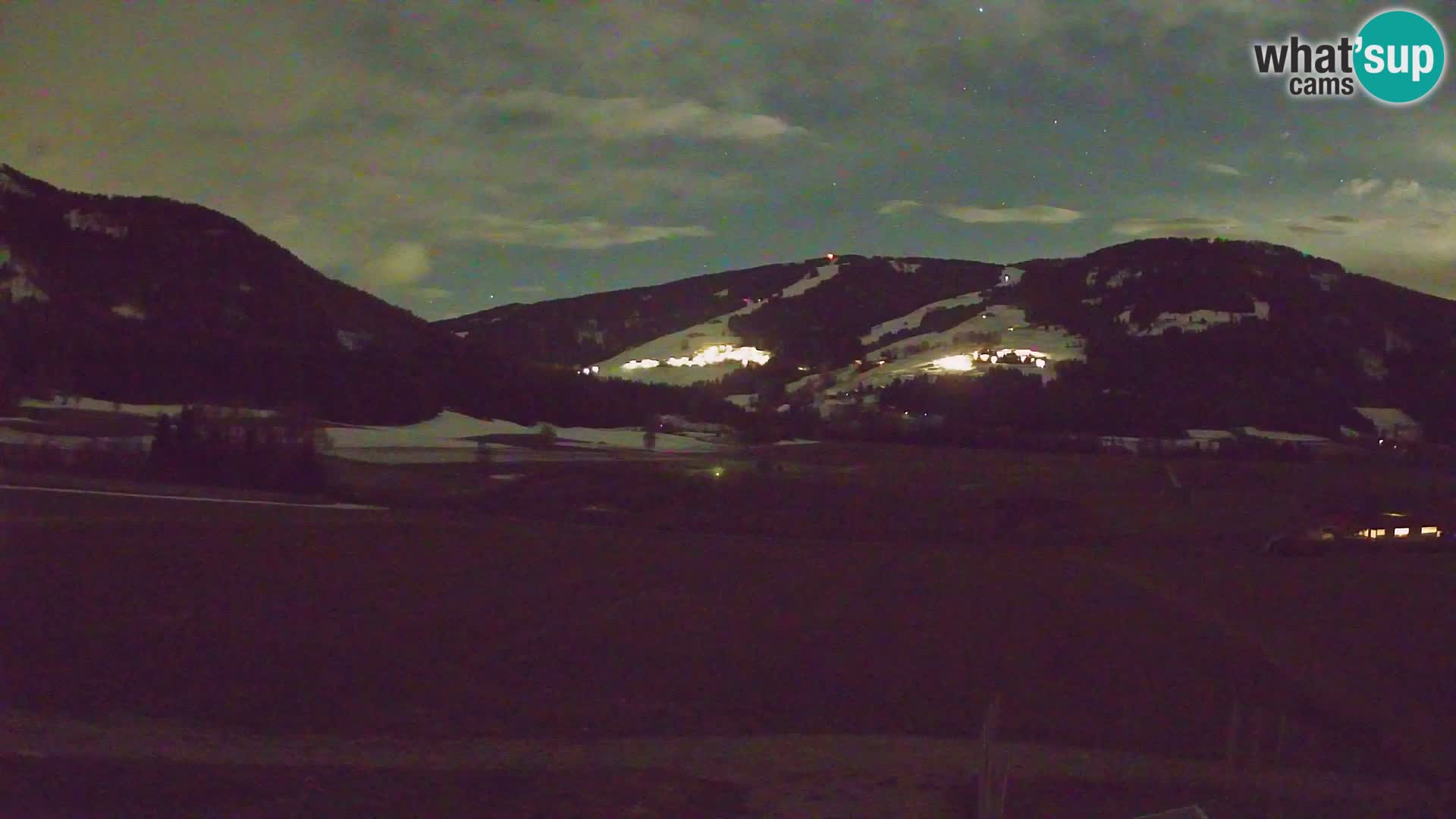 Webkamera Olang | Blick auf den Kronplatz von den Sottla Apartments