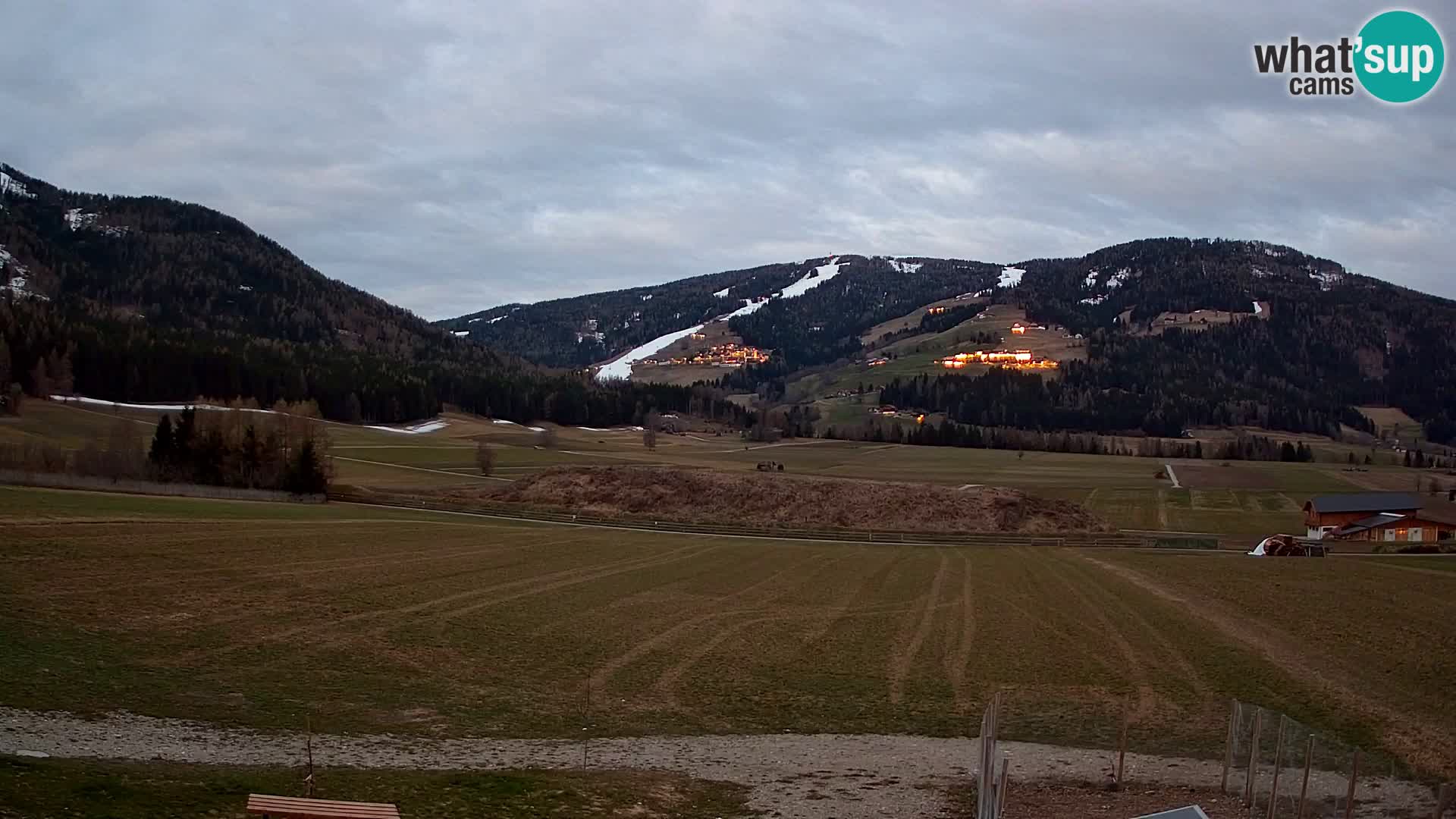 Livecam Olang | Kronplatz view from Sottla apartments