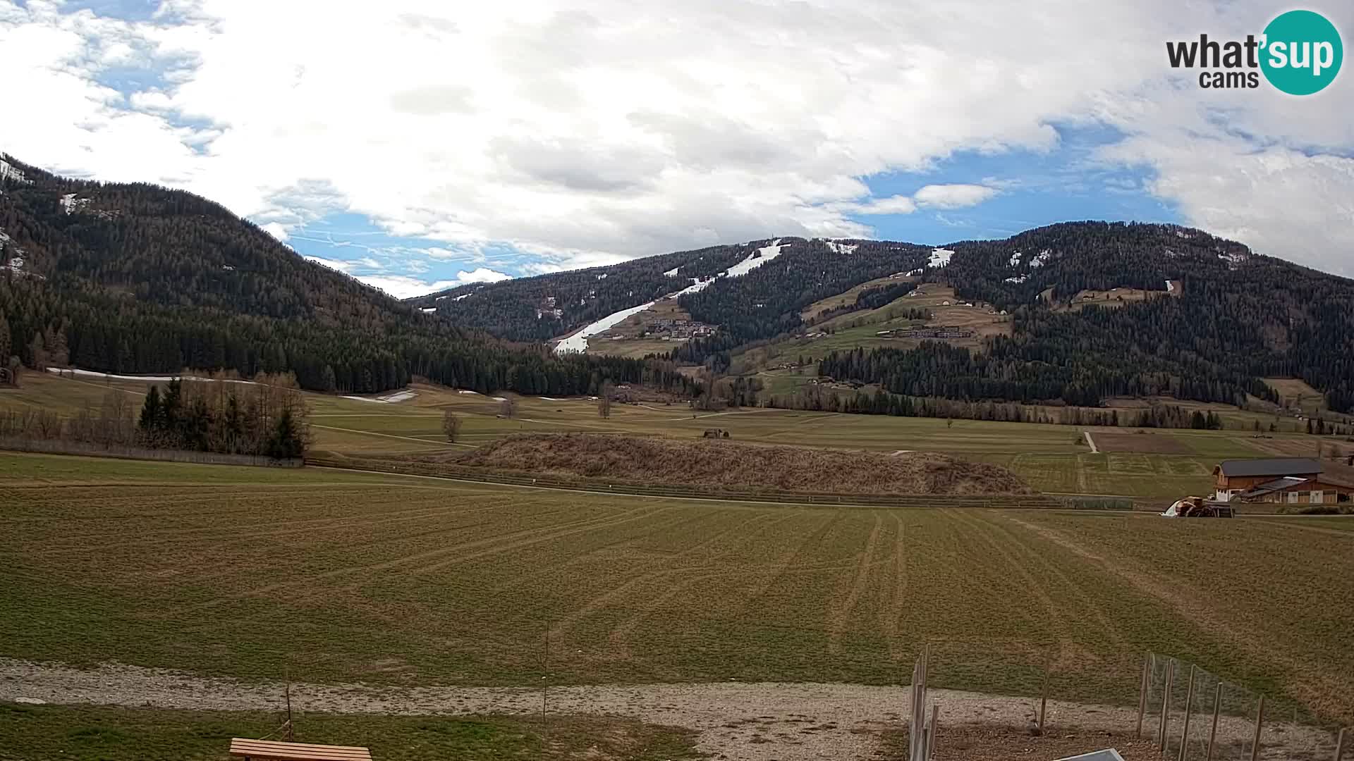 Livecam Olang | Kronplatz view from Sottla apartments