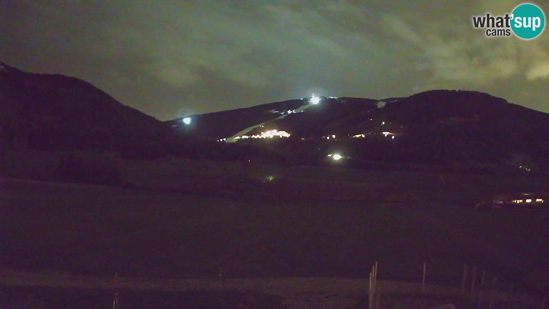 Webkamera Olang | Blick auf den Kronplatz von den Sottla Apartments