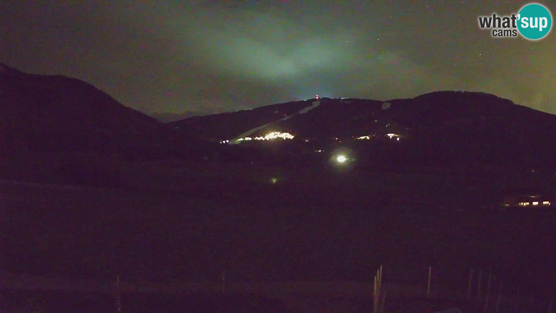 Webkamera Olang | Blick auf den Kronplatz von den Sottla Apartments