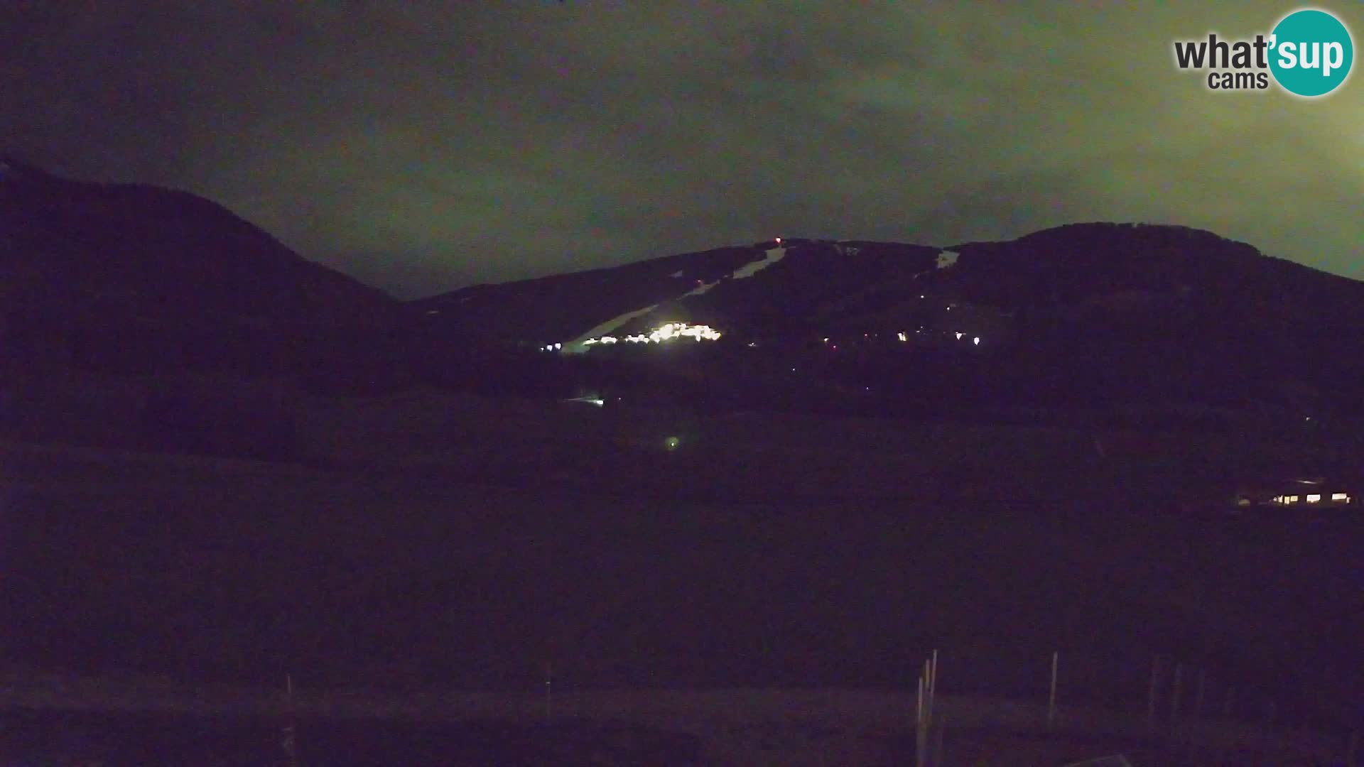 Webkamera Olang | Blick auf den Kronplatz von den Sottla Apartments