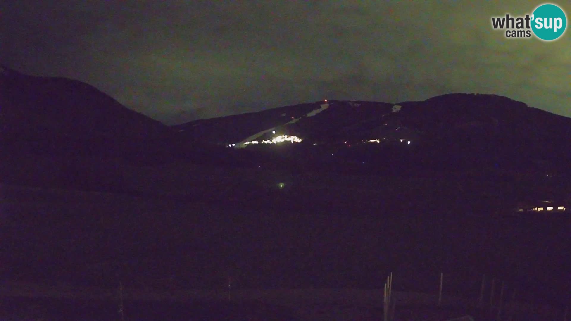 Webkamera Olang | Blick auf den Kronplatz von den Sottla Apartments