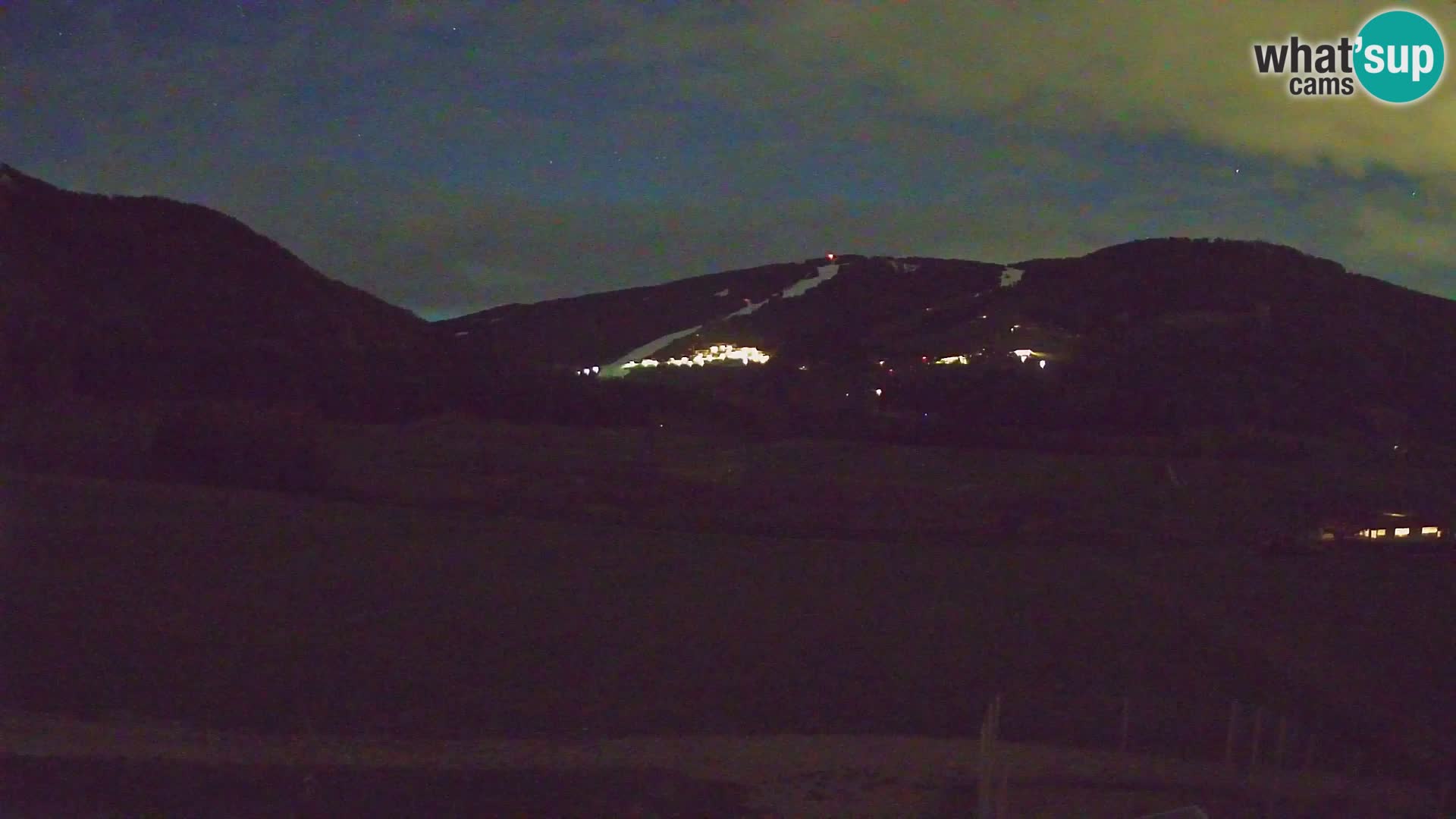 Webkamera Olang | Blick auf den Kronplatz von den Sottla Apartments