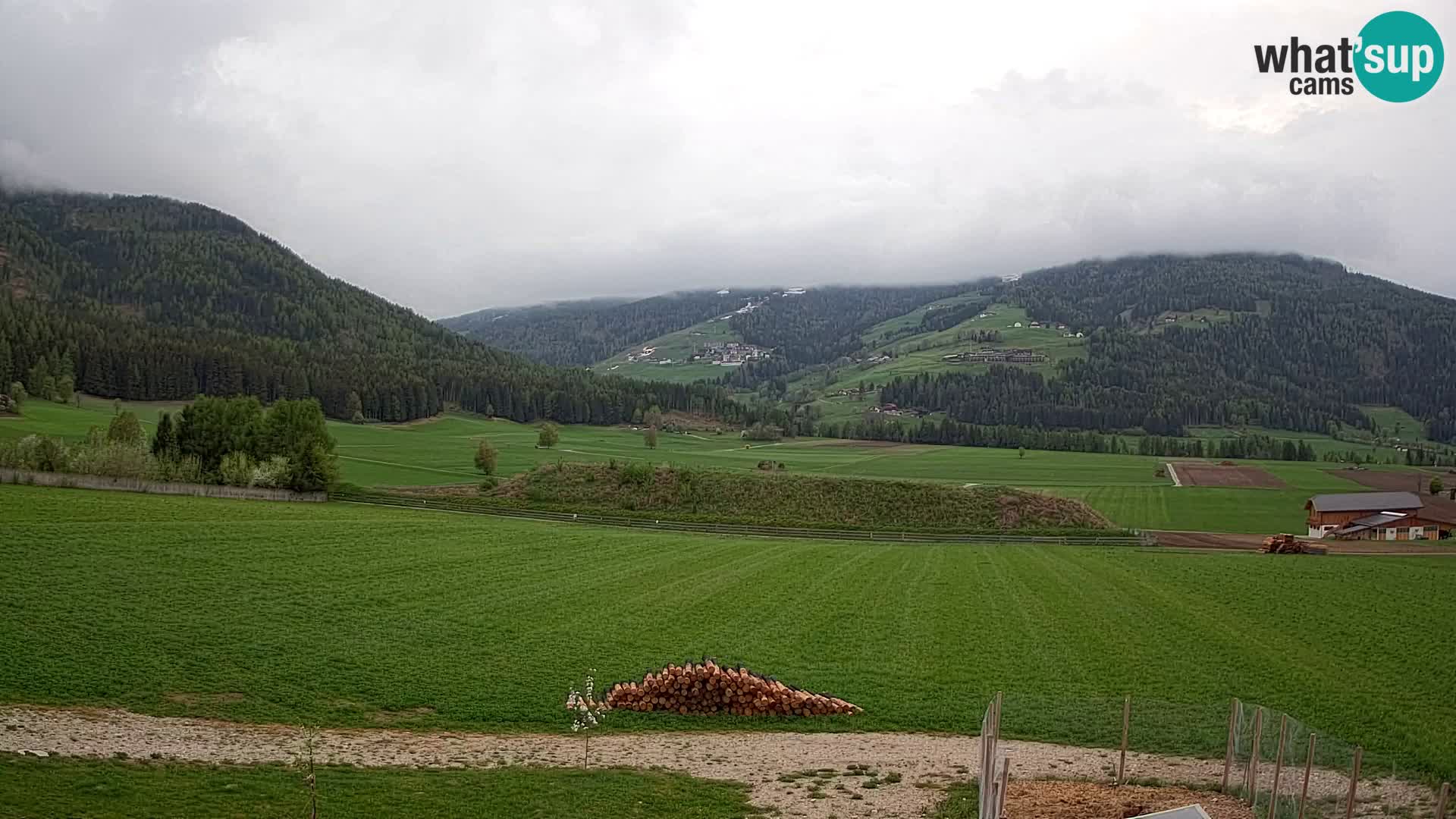 Web Kamera Olang | Kronplatz pogled sa apartmanov Sottla