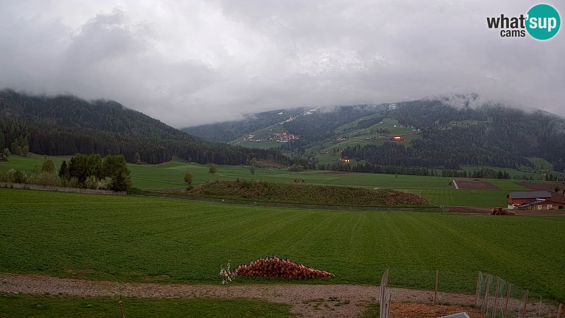 Web Kamera Olang | Kronplatz pogled sa apartmanov Sottla