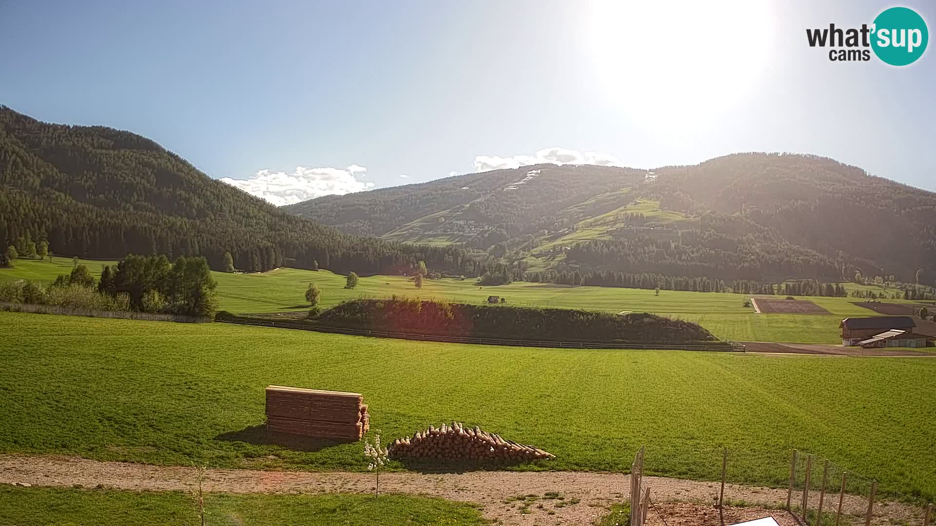 Livecam Olang | Kronplatz view from Sottla apartments