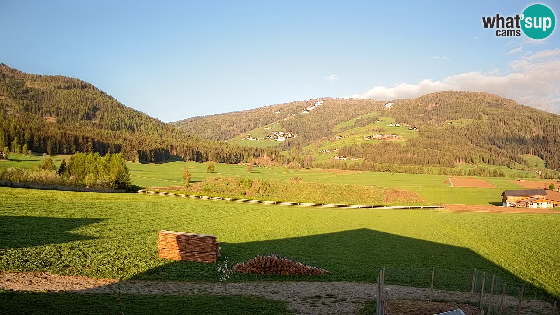 Livecam Olang | Kronplatz view from Sottla apartments