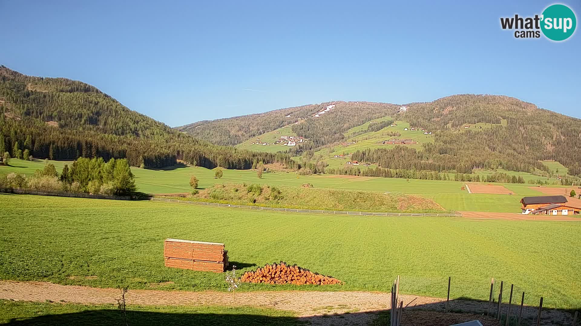 Livecam Olang | Kronplatz view from Sottla apartments