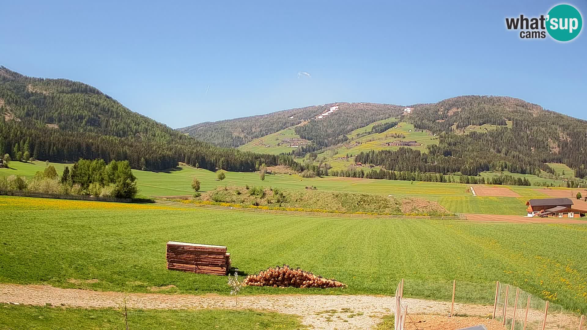 Livecam Olang | Kronplatz view from Sottla apartments