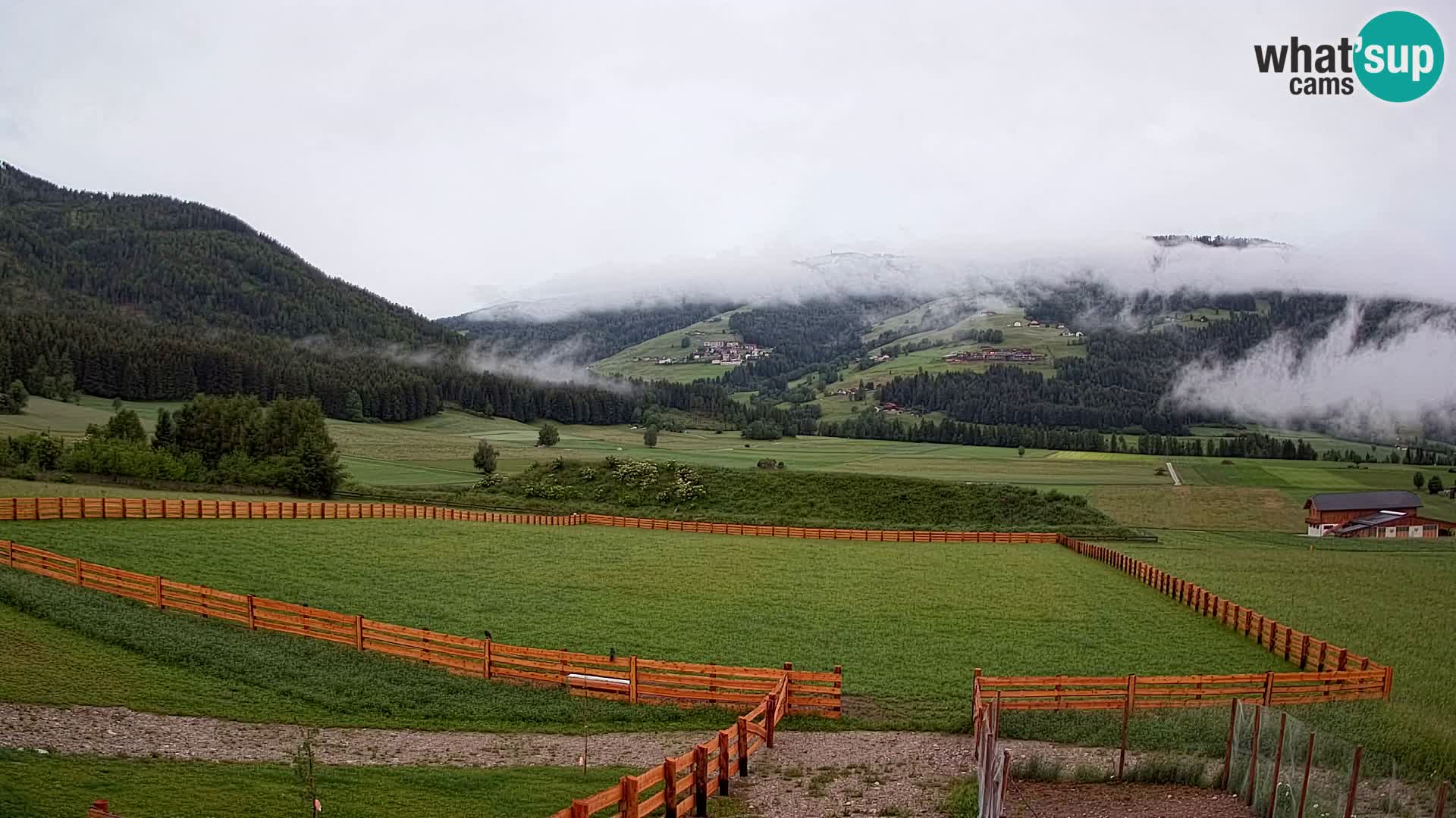 Web Kamera Olang | Kronplatz pogled sa apartmanov Sottla