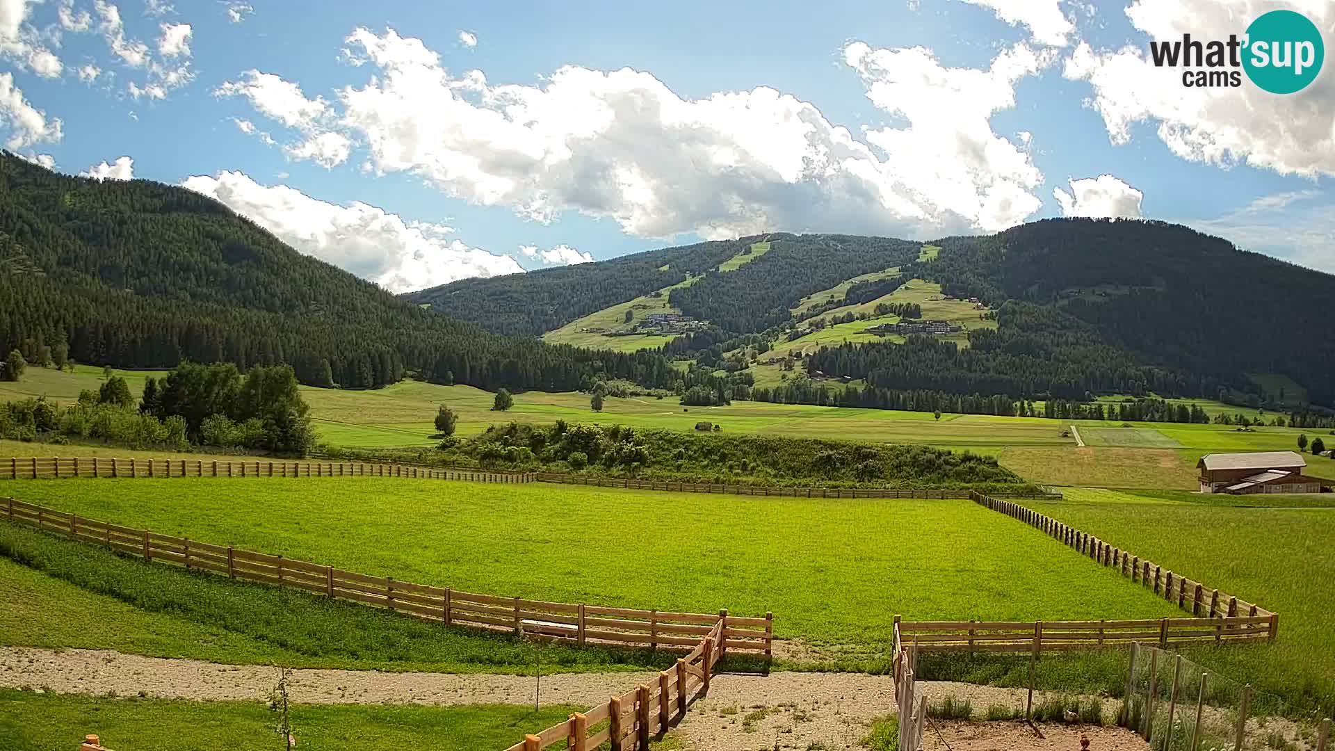 Livecam Olang | Kronplatz view from Sottla apartments