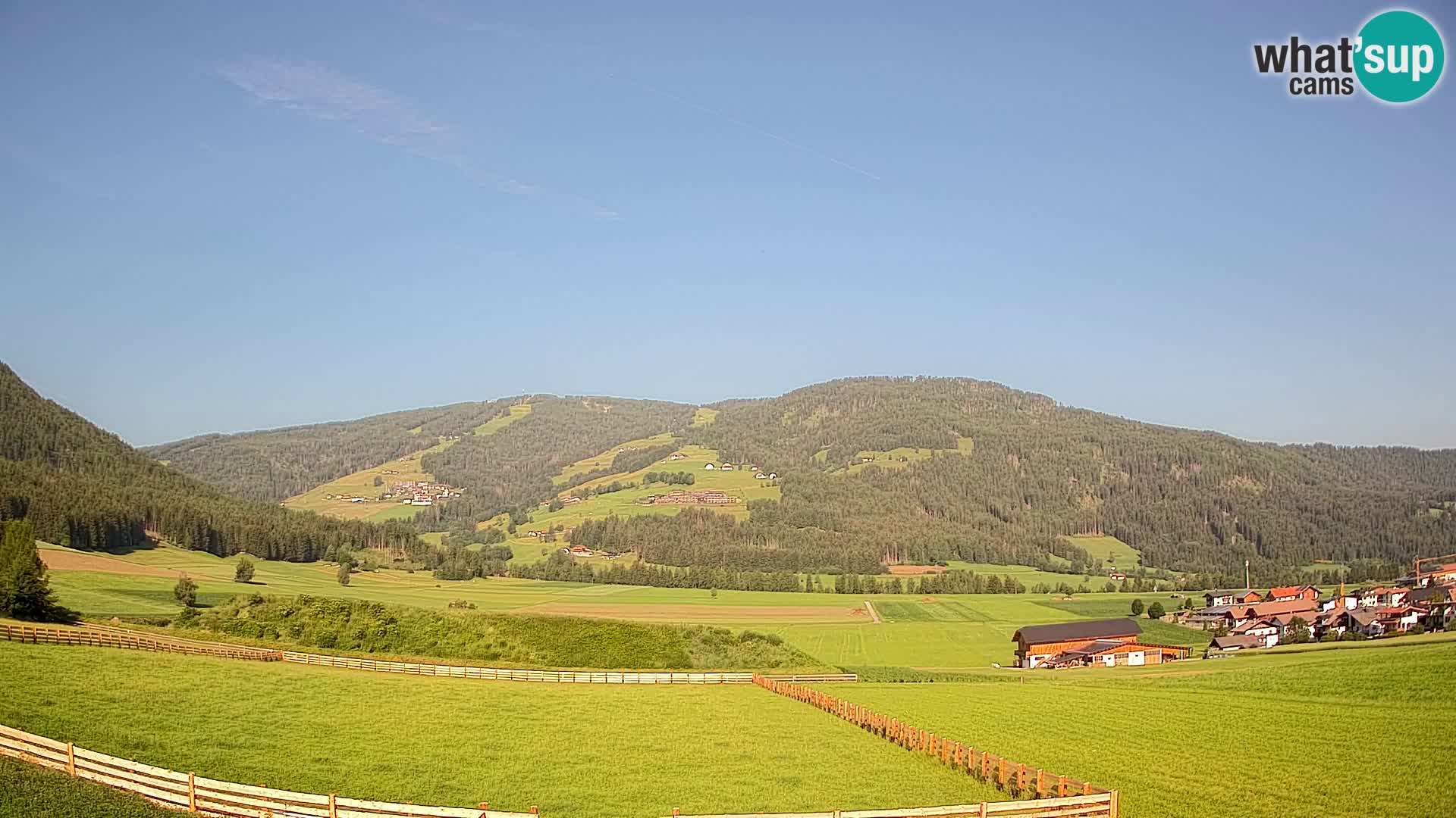 Livecam Olang | Kronplatz view from Sottla apartments