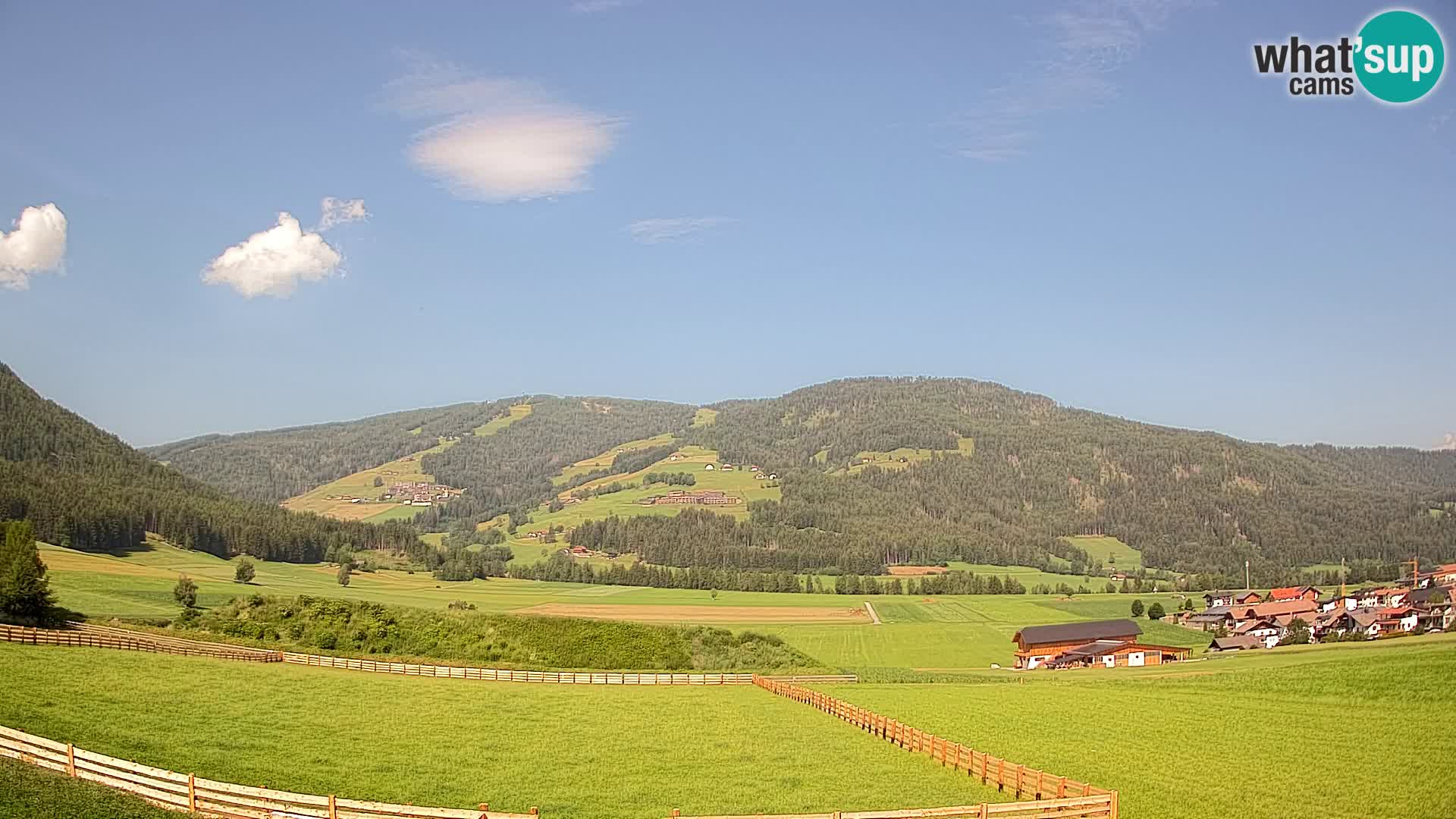 Livecam Olang | Kronplatz view from Sottla apartments