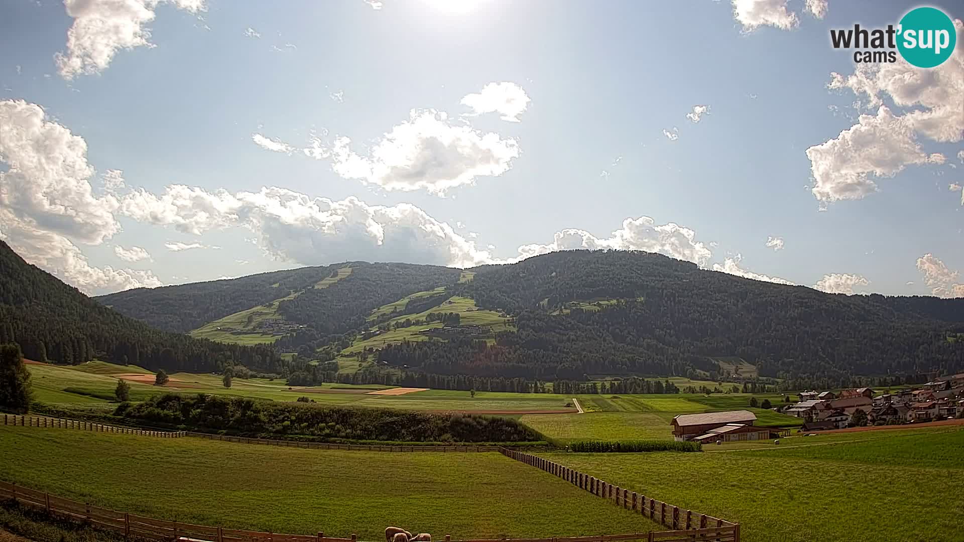 Livecam Olang | Kronplatz view from Sottla apartments