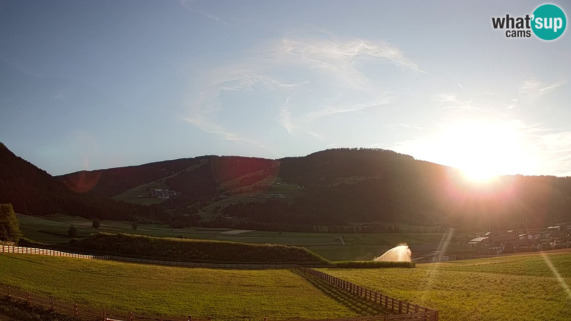 Webkamera Olang | Blick auf den Kronplatz von den Sottla Apartments