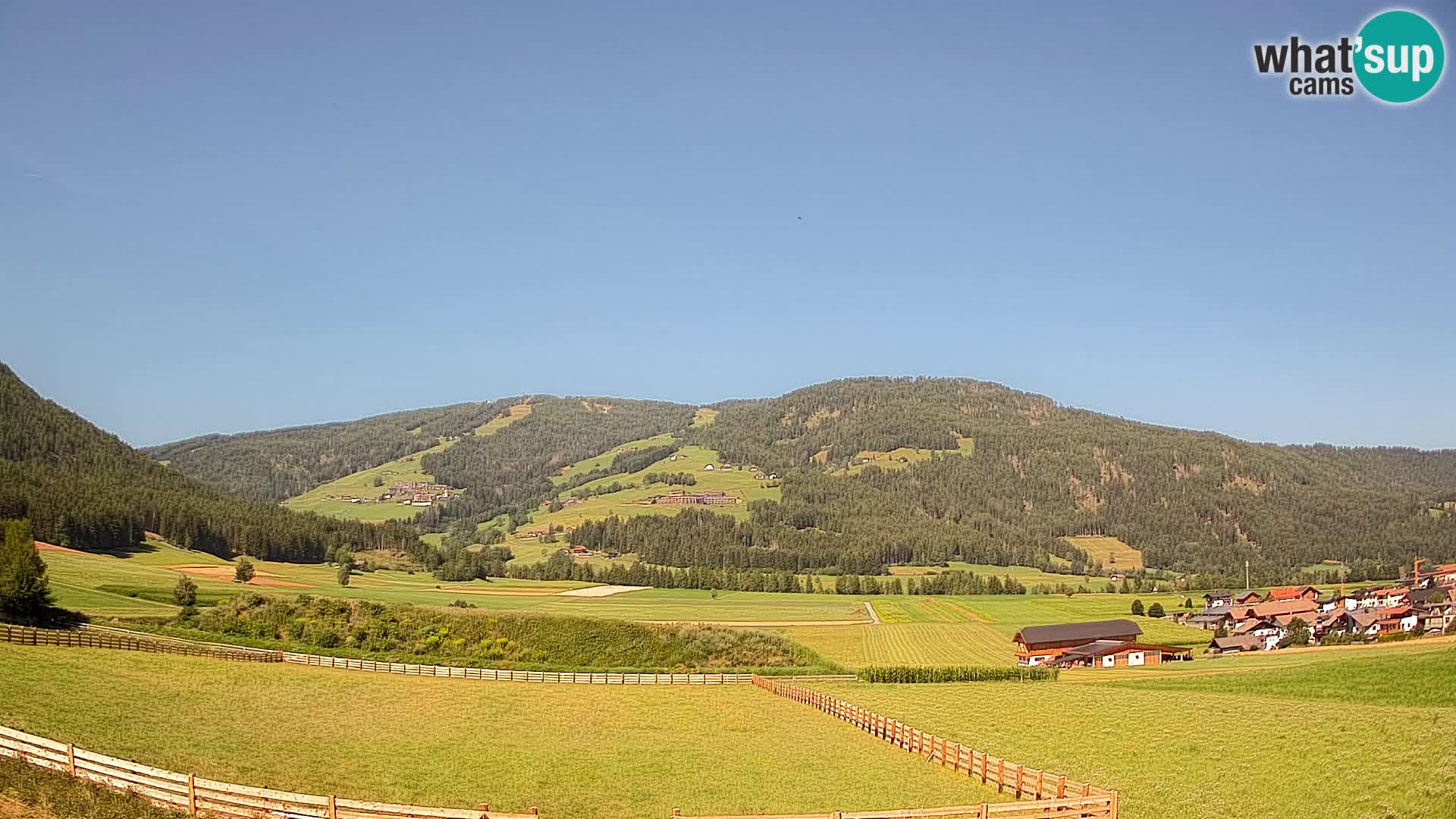 Livecam Olang | Kronplatz view from Sottla apartments