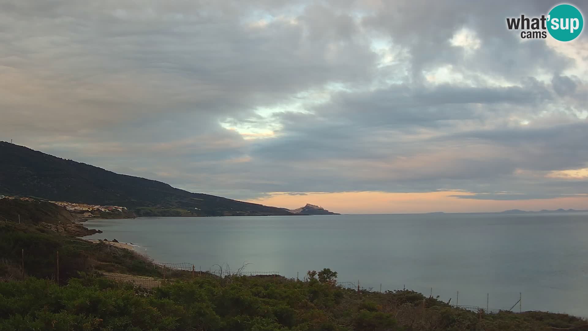 Spletna kamera v živo La Ciaccia – Valledoria – Sardinija – Italija