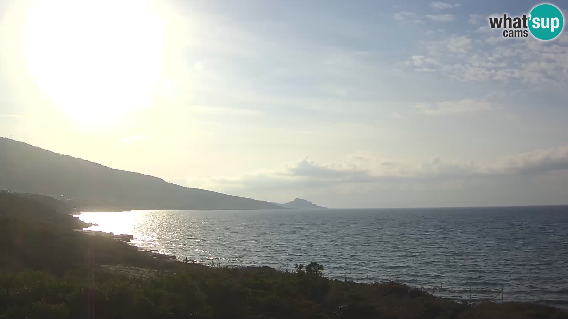 Spletna kamera v živo La Ciaccia – Valledoria – Sardinija – Italija