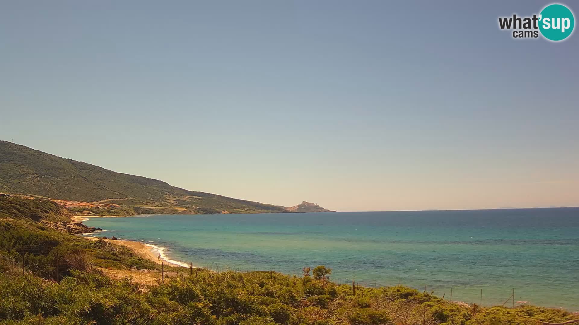 Spletna kamera v živo La Ciaccia – Valledoria – Sardinija – Italija