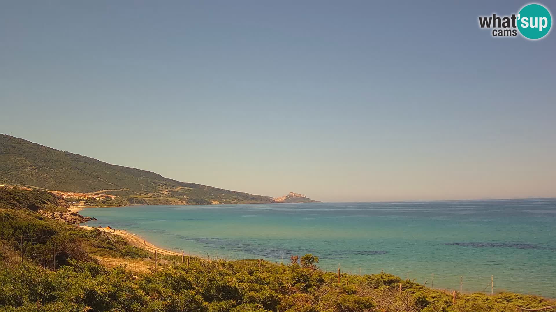 Spletna kamera v živo La Ciaccia – Valledoria – Sardinija – Italija