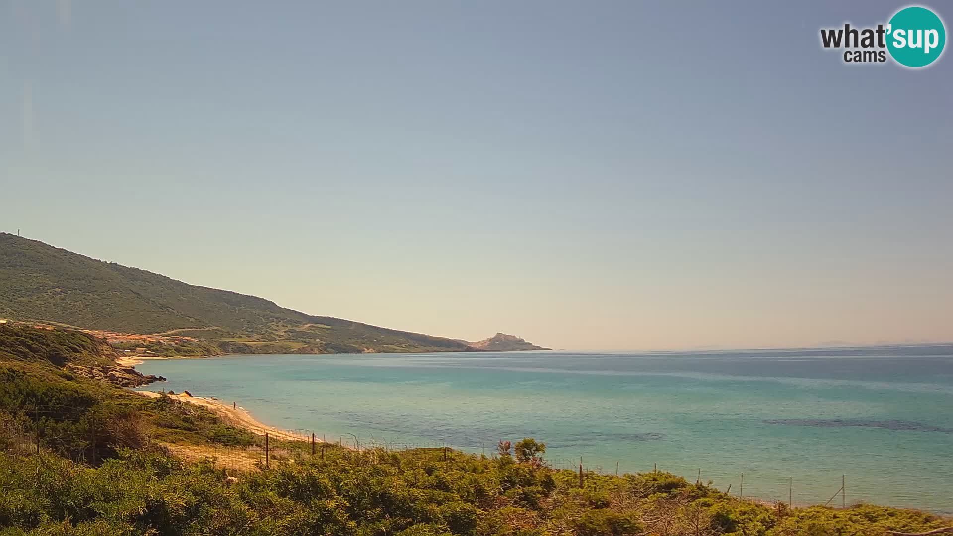 Spletna kamera v živo La Ciaccia – Valledoria – Sardinija – Italija
