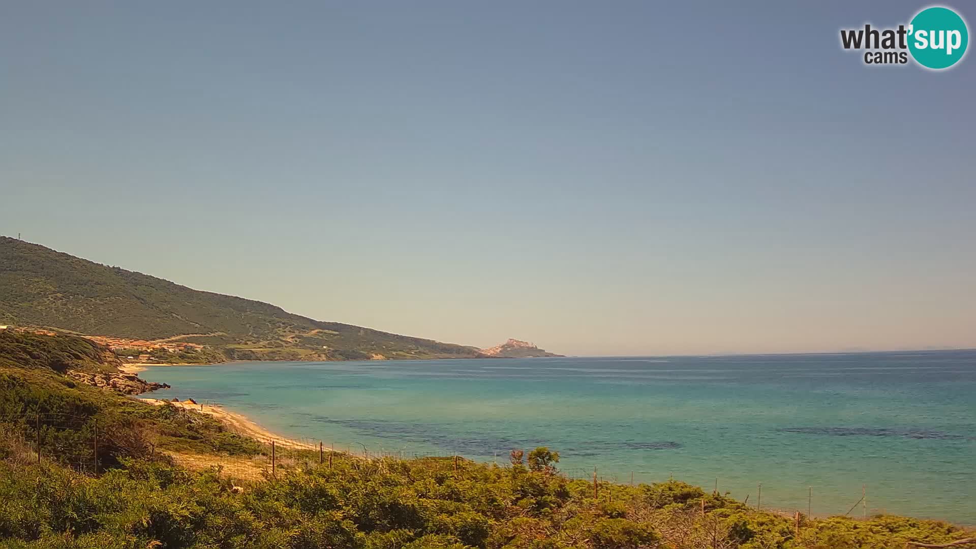Spletna kamera v živo La Ciaccia – Valledoria – Sardinija – Italija