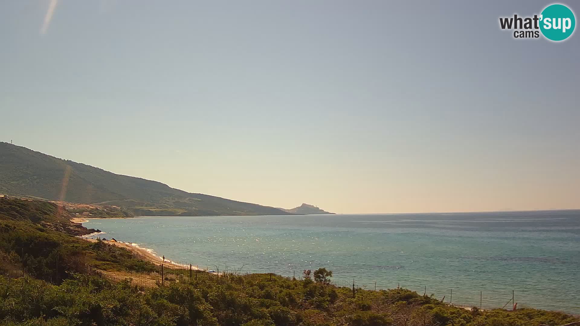Spletna kamera v živo La Ciaccia – Valledoria – Sardinija – Italija