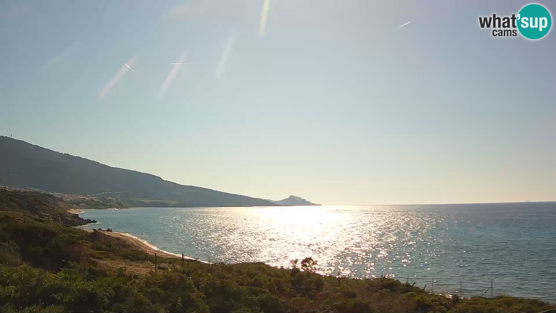Spletna kamera v živo La Ciaccia – Valledoria – Sardinija – Italija