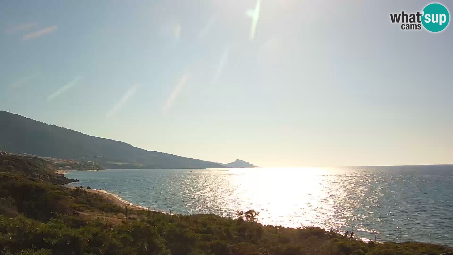 Spletna kamera v živo La Ciaccia – Valledoria – Sardinija – Italija