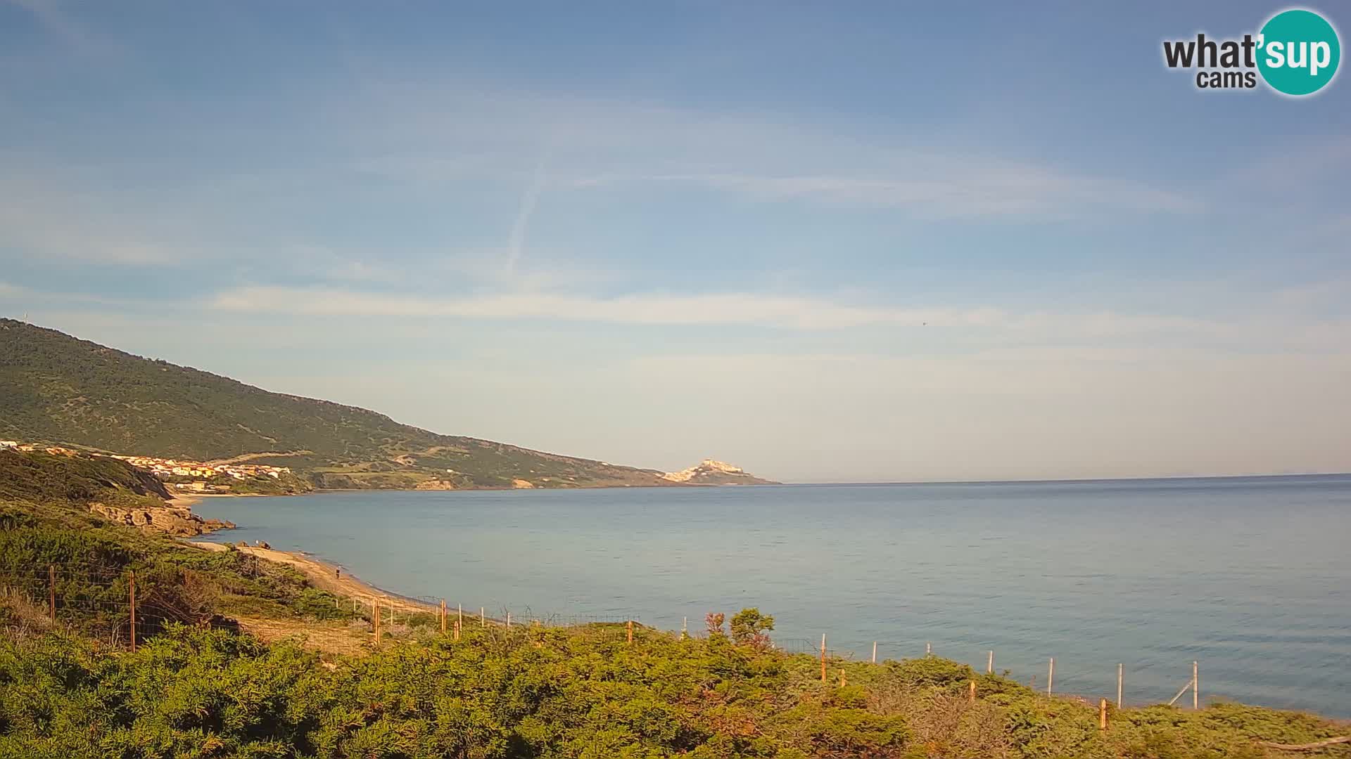 Spletna kamera v živo La Ciaccia – Valledoria – Sardinija – Italija