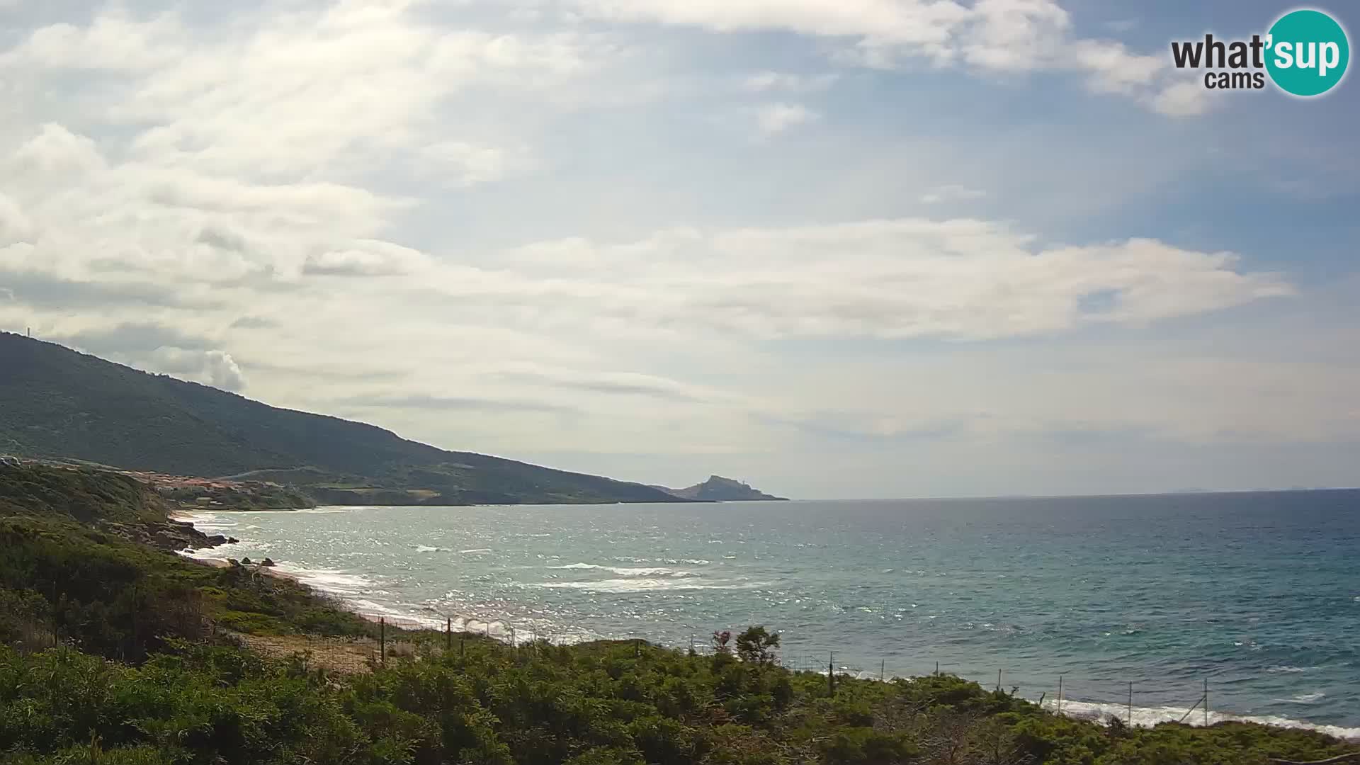Spletna kamera v živo La Ciaccia – Valledoria – Sardinija – Italija