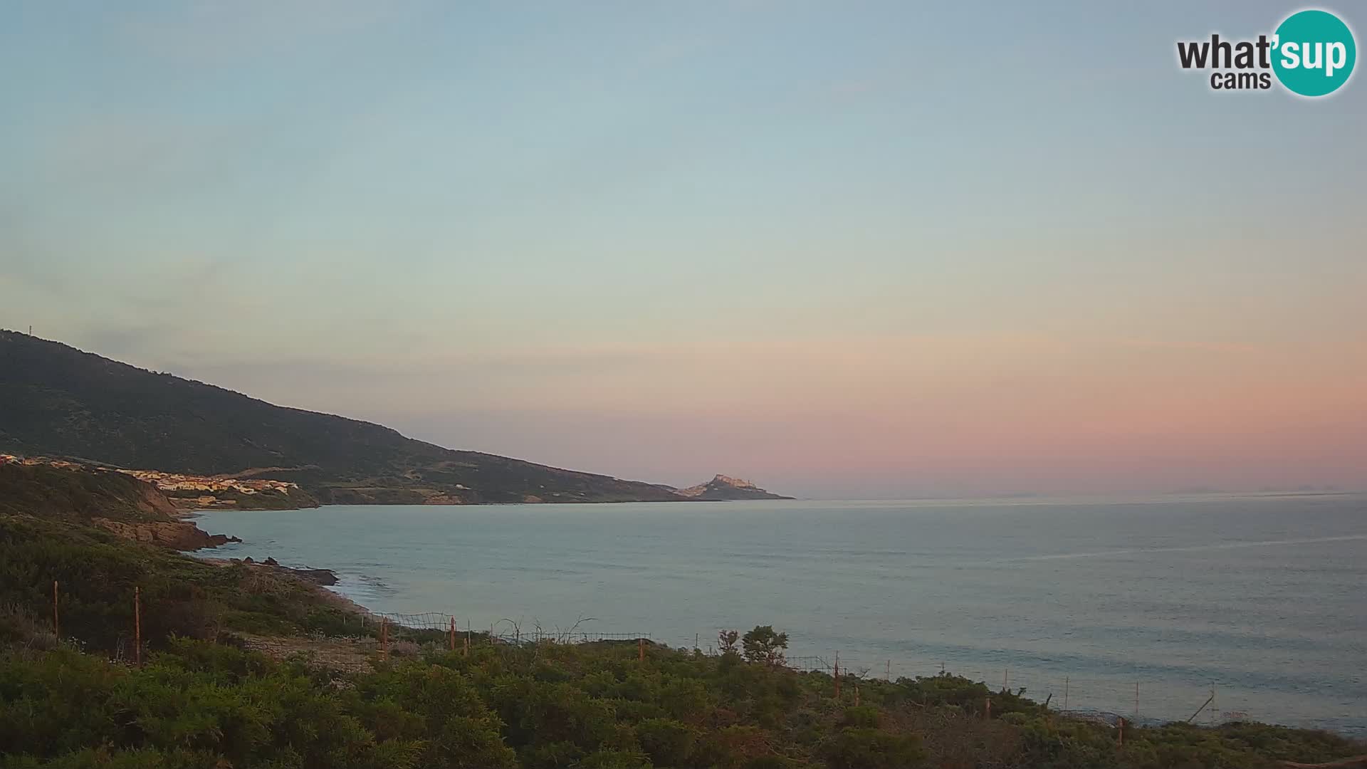 Spletna kamera v živo La Ciaccia – Valledoria – Sardinija – Italija