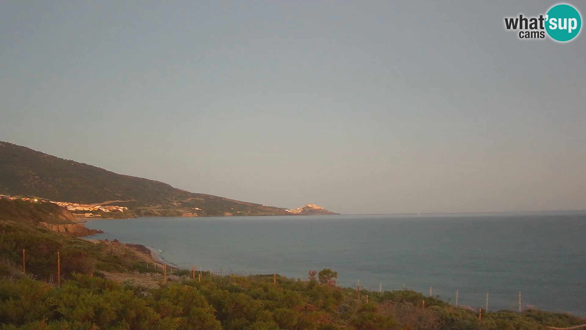 Spletna kamera v živo La Ciaccia – Valledoria – Sardinija – Italija