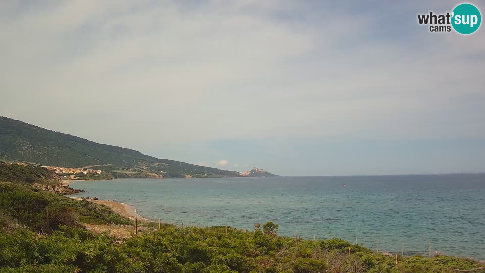 Spletna kamera v živo La Ciaccia – Valledoria – Sardinija – Italija
