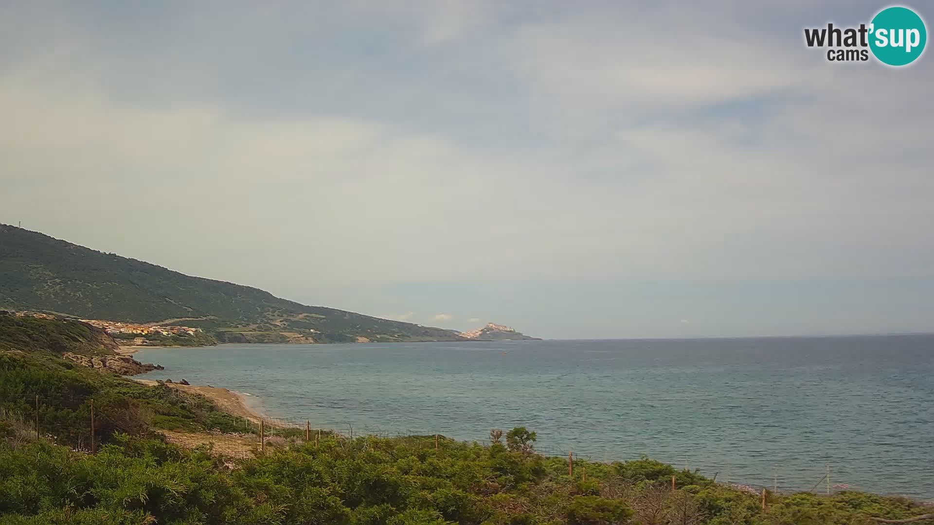 Spletna kamera v živo La Ciaccia – Valledoria – Sardinija – Italija