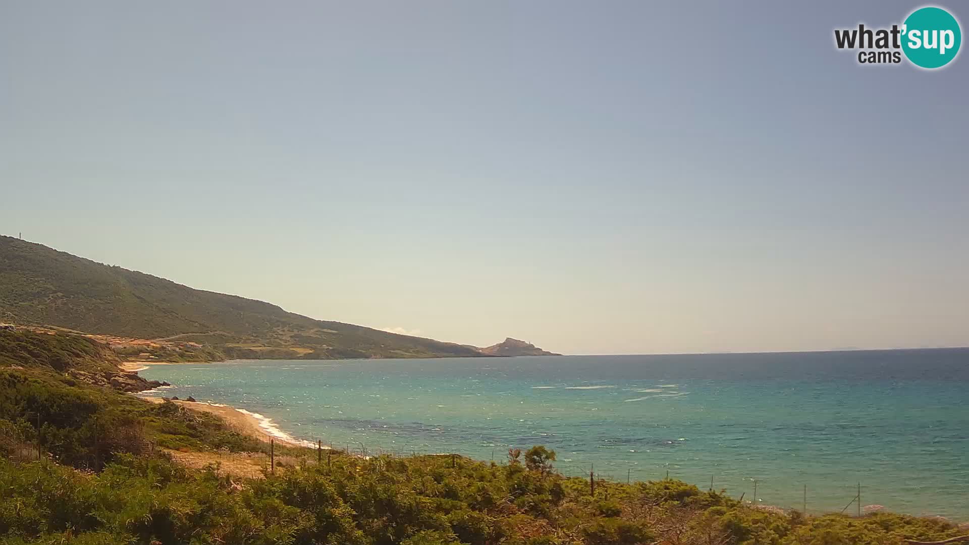 Spletna kamera v živo La Ciaccia – Valledoria – Sardinija – Italija