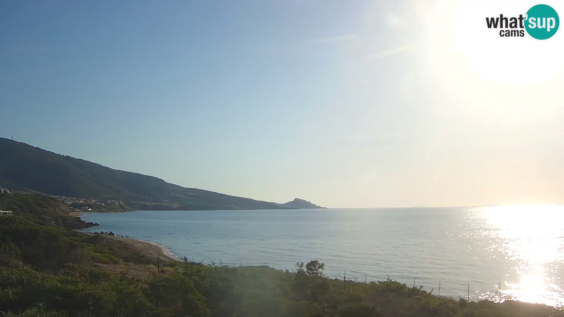 Spletna kamera v živo La Ciaccia – Valledoria – Sardinija – Italija