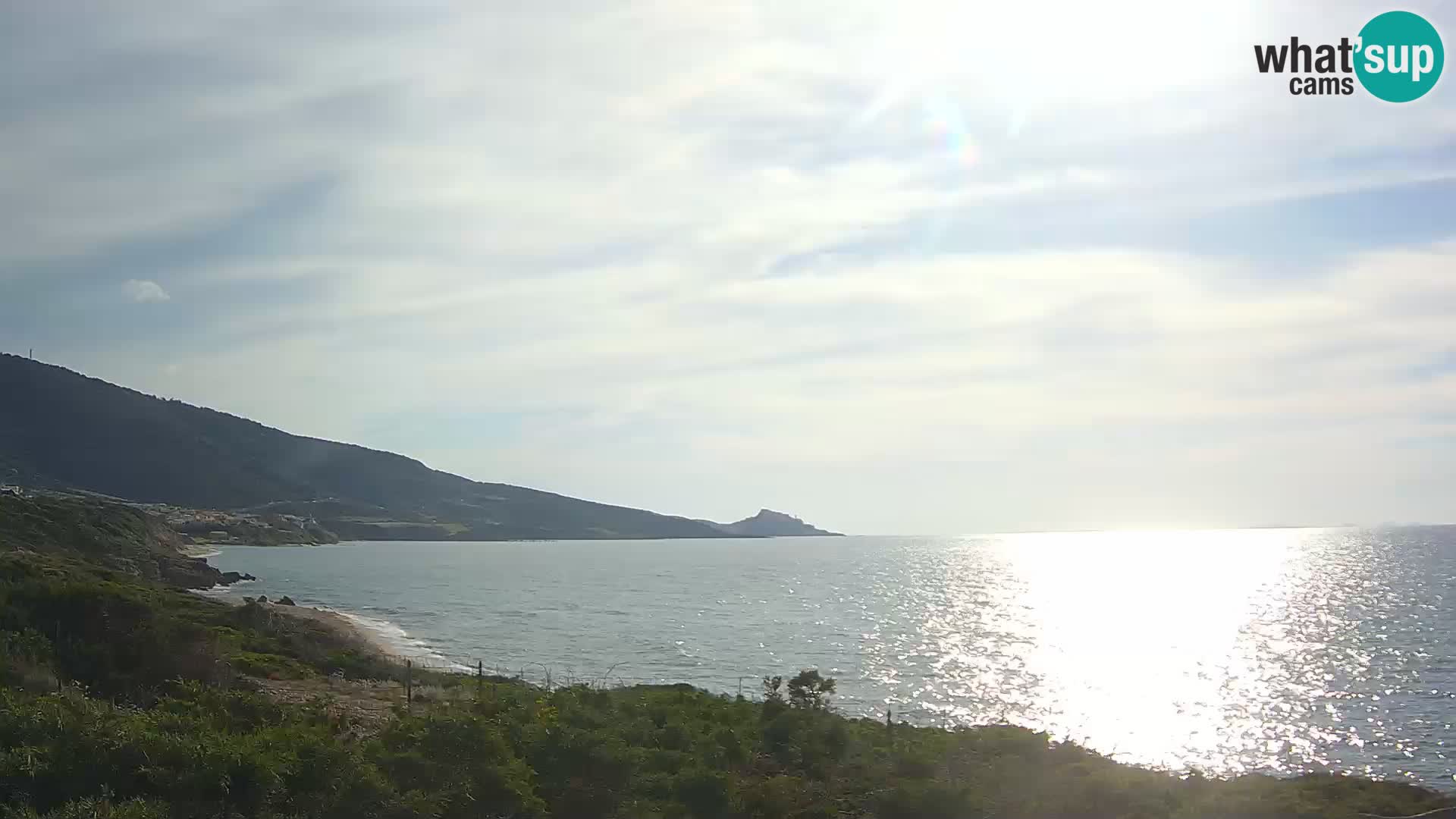 Spletna kamera v živo La Ciaccia – Valledoria – Sardinija – Italija