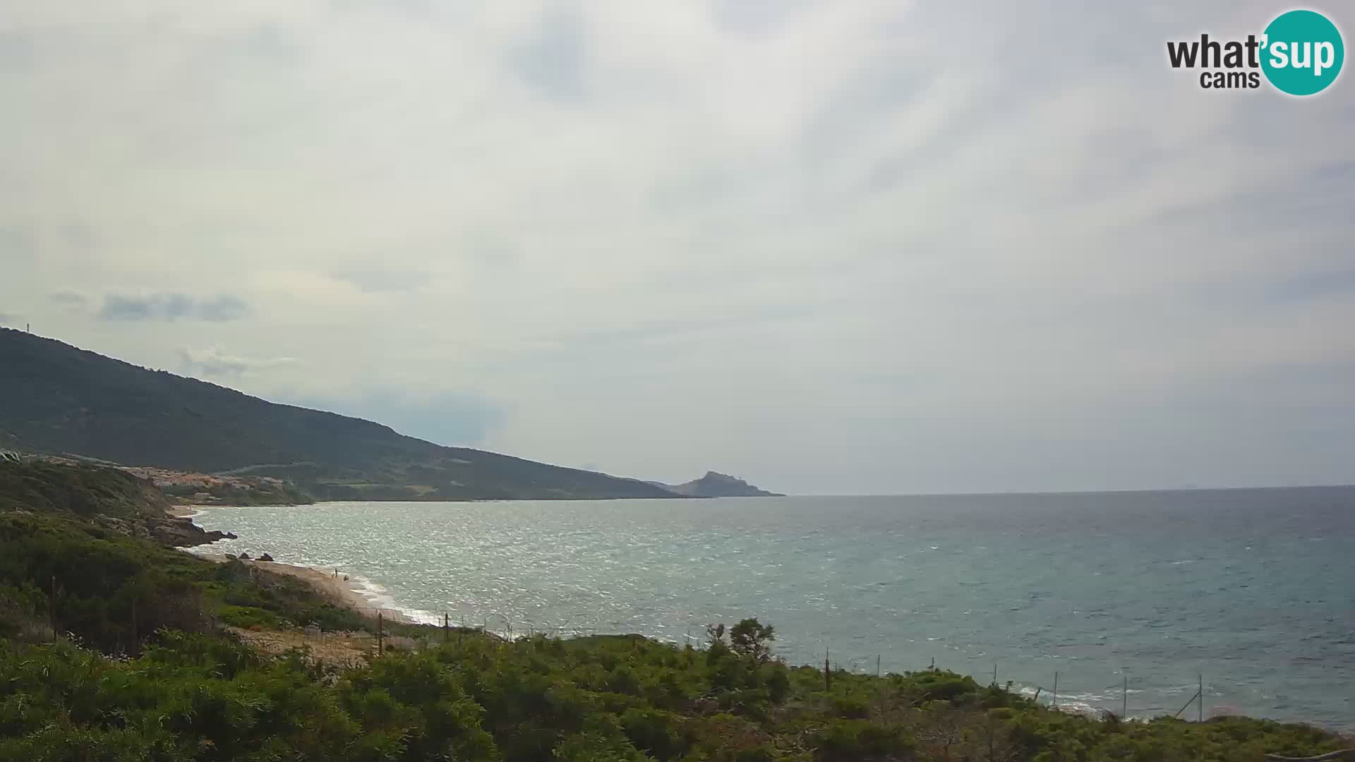 Spletna kamera v živo La Ciaccia – Valledoria – Sardinija – Italija