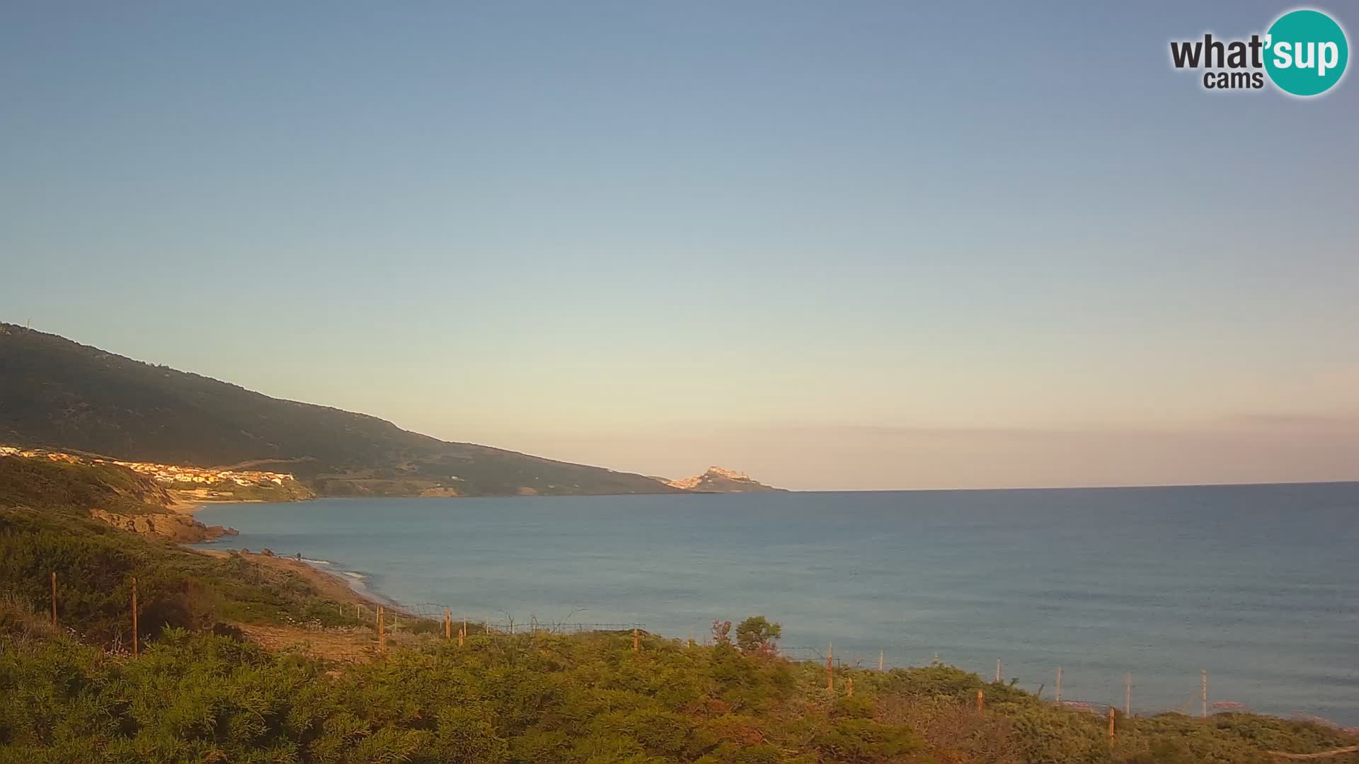 Spletna kamera v živo La Ciaccia – Valledoria – Sardinija – Italija
