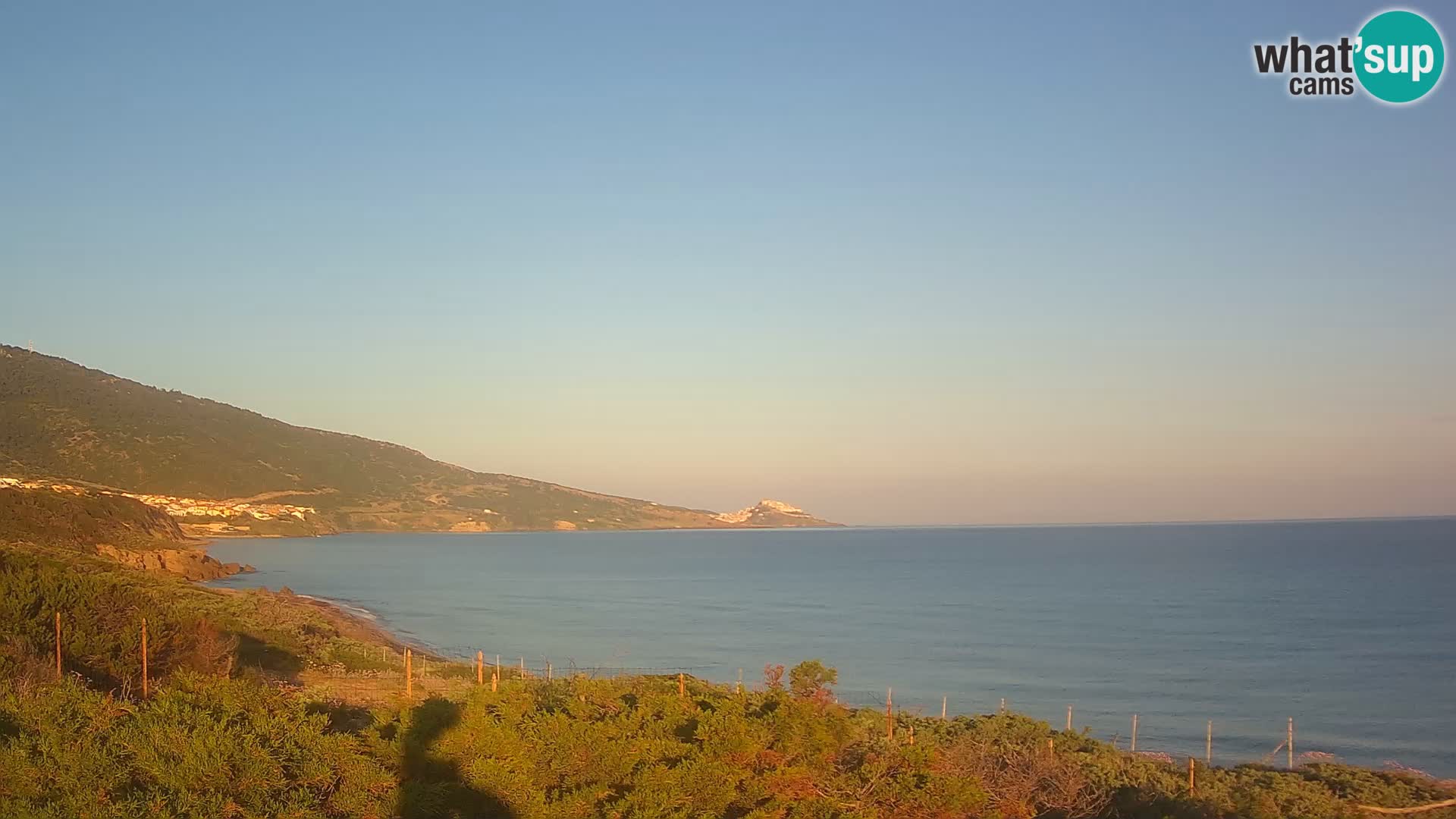 Spletna kamera v živo La Ciaccia – Valledoria – Sardinija – Italija