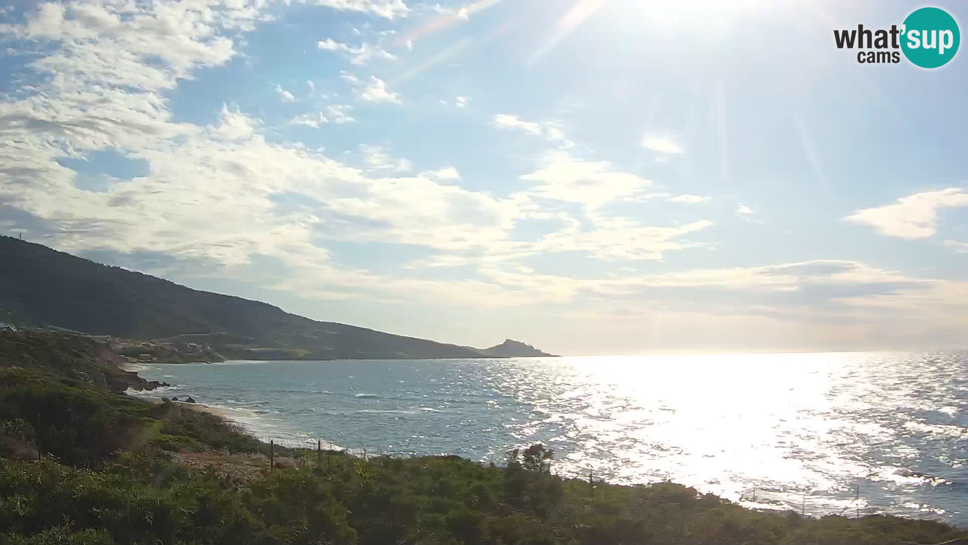 Spletna kamera v živo La Ciaccia – Valledoria – Sardinija – Italija