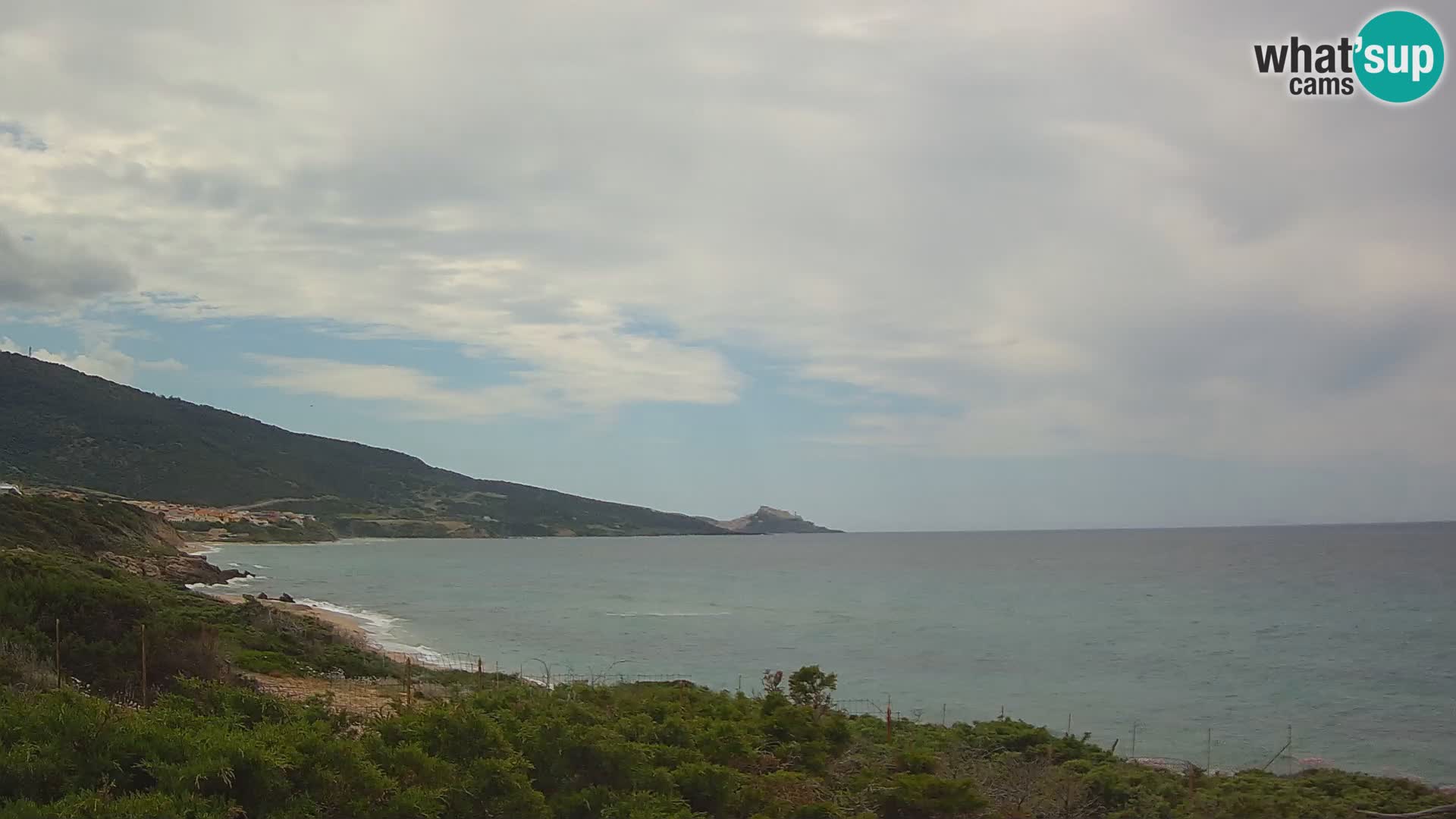 Spletna kamera v živo La Ciaccia – Valledoria – Sardinija – Italija