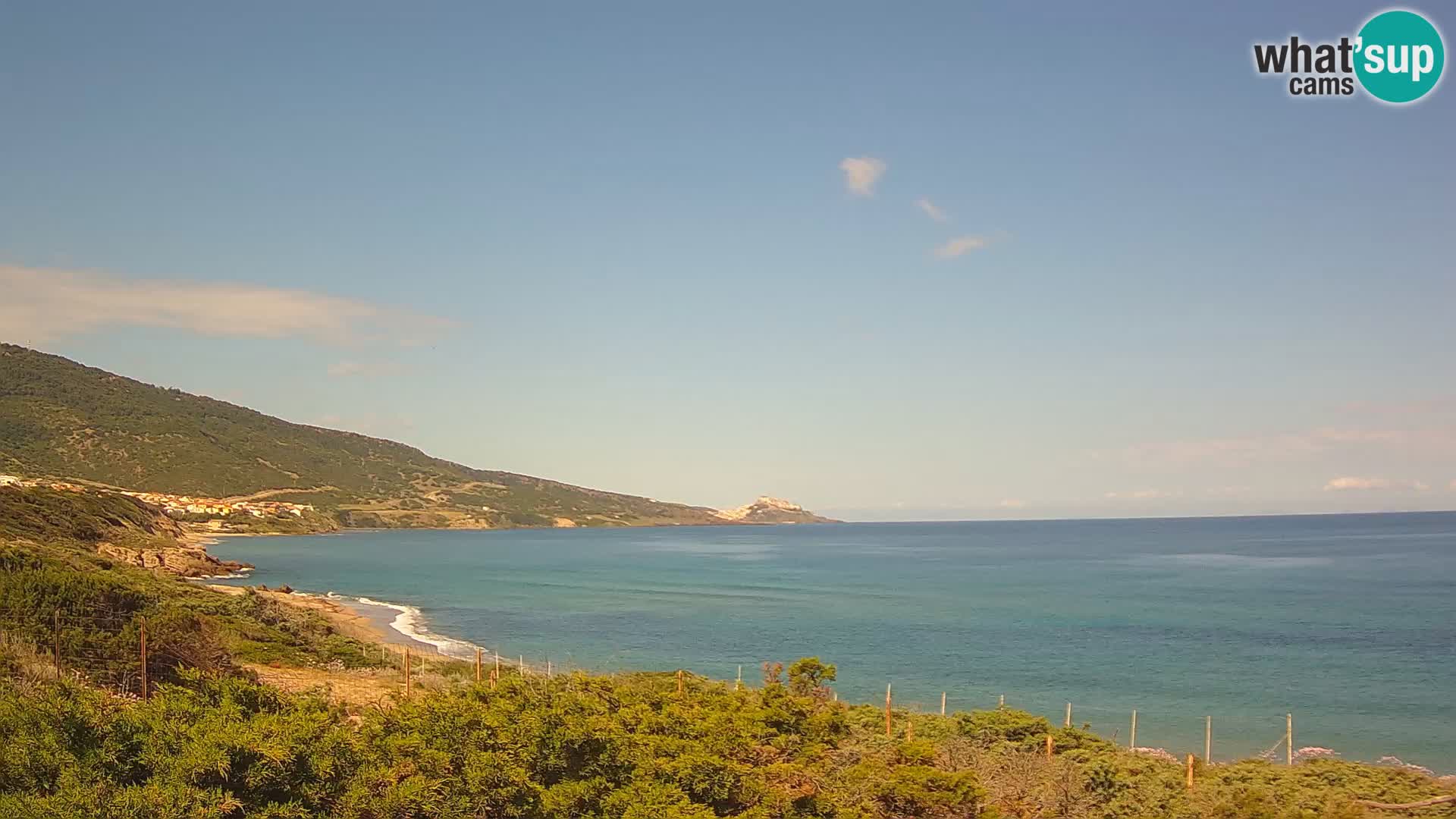 Spletna kamera v živo La Ciaccia – Valledoria – Sardinija – Italija