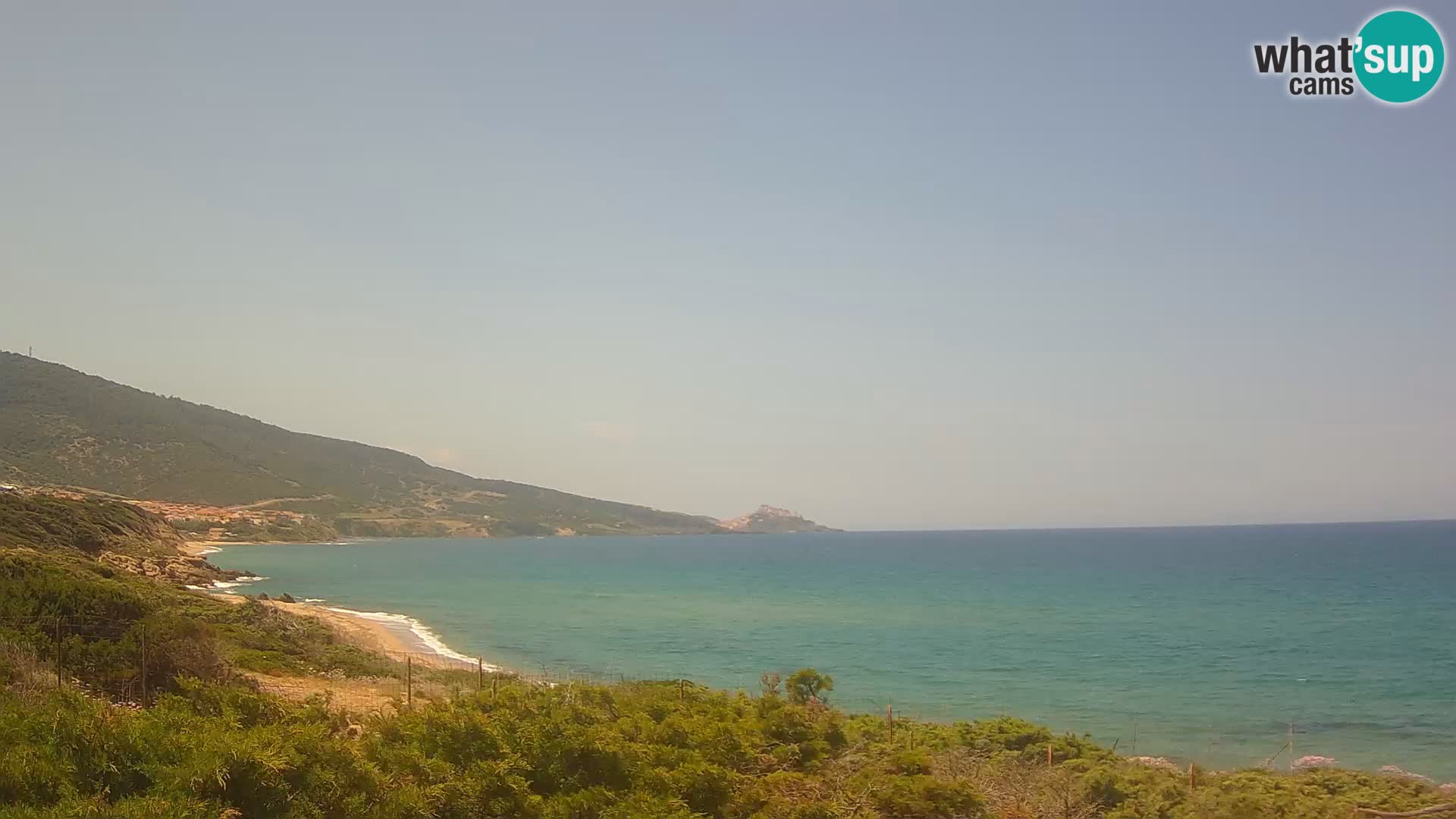 Spletna kamera v živo La Ciaccia – Valledoria – Sardinija – Italija