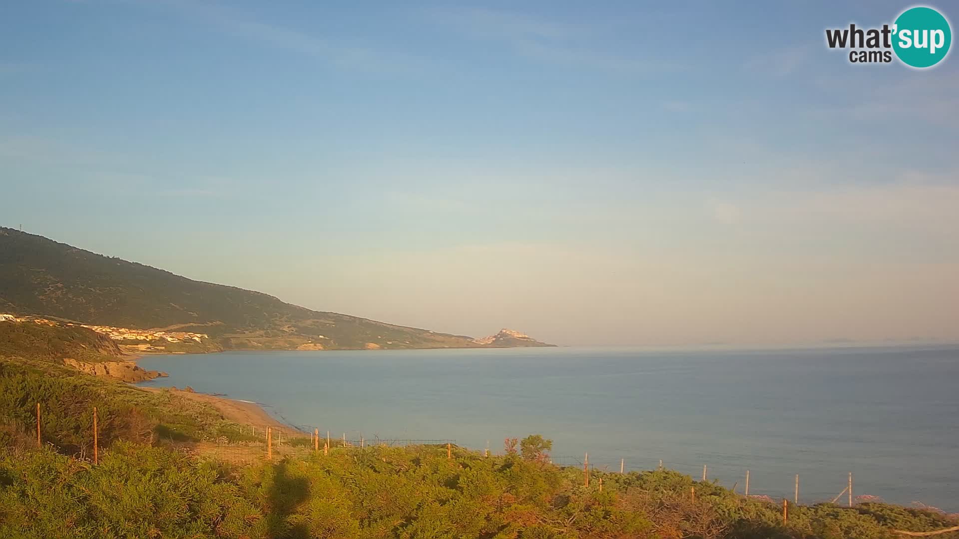 Spletna kamera v živo La Ciaccia – Valledoria – Sardinija – Italija