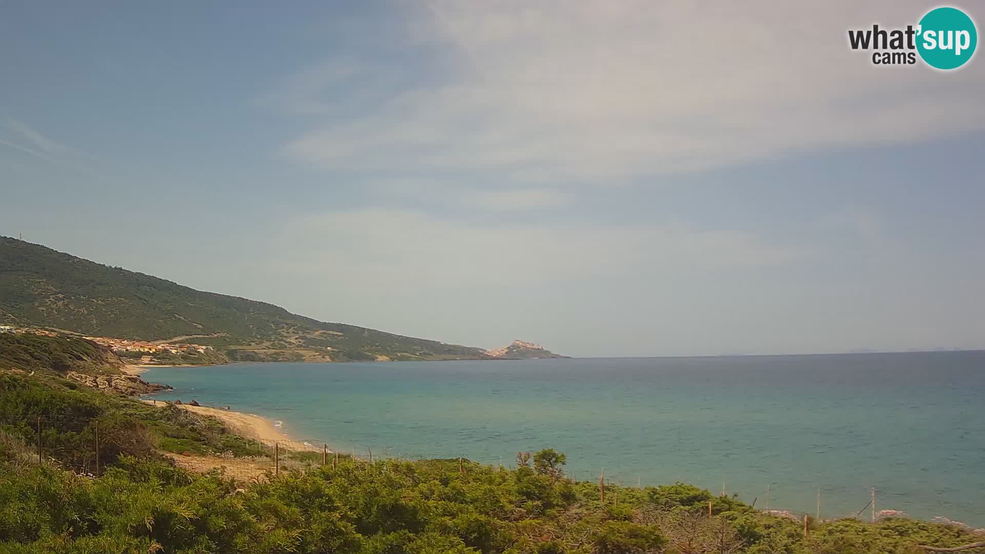 Spletna kamera v živo La Ciaccia – Valledoria – Sardinija – Italija