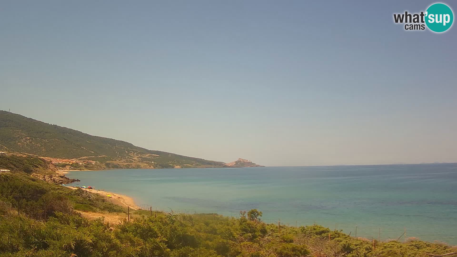 Spletna kamera v živo La Ciaccia – Valledoria – Sardinija – Italija