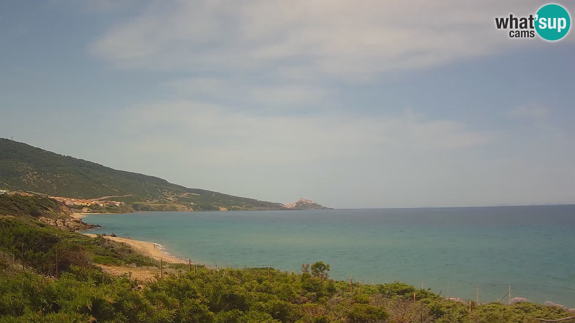 Spletna kamera v živo La Ciaccia – Valledoria – Sardinija – Italija